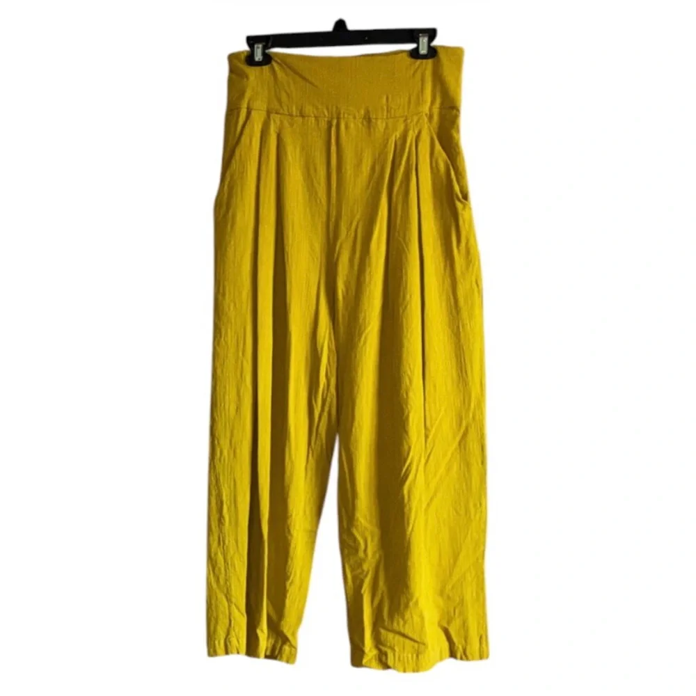Free People High-Waist Wide Leg Pants